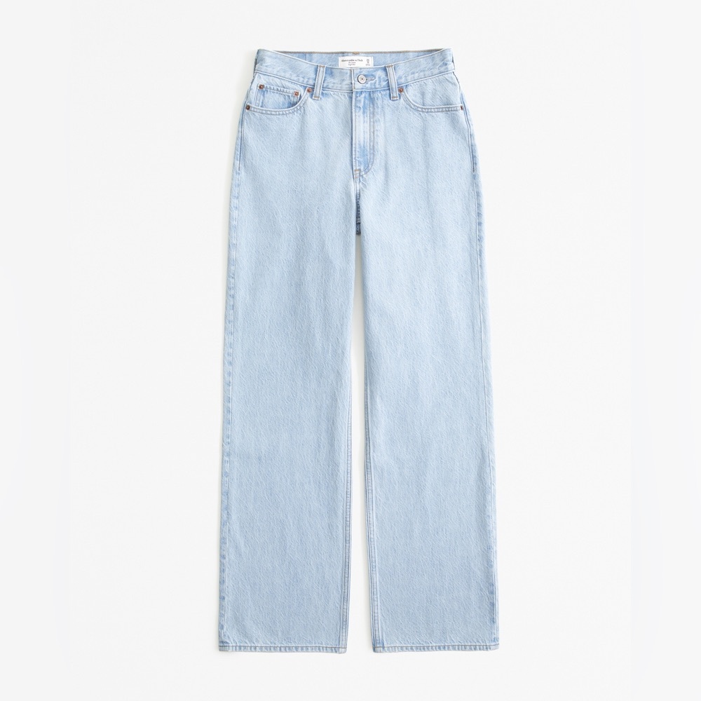 Abercrombie & Fitch High Rise Loose Jean - Picture 5 of 9